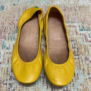 Mustard Tieks by Gavrieli - size 7